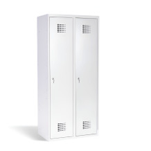 2-dveřová šatní skříň s přepážkou, LOCKER M 2 BW