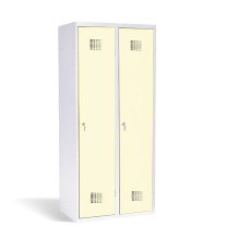2-dveřová šatní skříň s přepážkou, LOCKER M 2 BW
