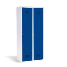 2-dveřová šatní skříň s přepážkou, LOCKER M 2 BW