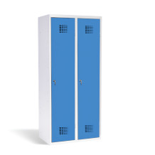 2-dveřová šatní skříň s přepážkou, LOCKER M 2 BW