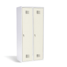 2-dveřová šatní skříň s přepážkou, LOCKER M 2 BW