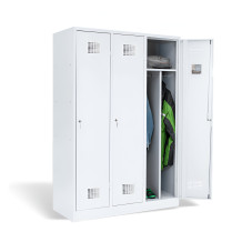 3dveřová šatní skříň s přepážkou, LOCKER M 3 BW