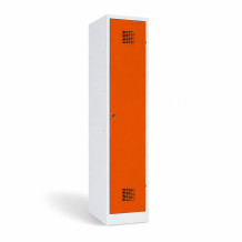 1-dveřová šatní skříň s přepážkou, LOCKER M 1 BW