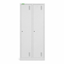2dveřová šatní skříň s přepážkou, LOCKER CH 2 BW