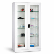 Nemocniční skříňka na léky, HOSPICAB H 1800/800/435 LONG GL