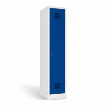 1-dveřová šatní skříň s přepážkou, LOCKER M 1 BW