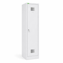 1-dveřová šatní skříň s přepážkou, LOCKER M 1 BW