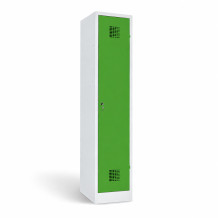 1-dveřová šatní skříň s přepážkou, LOCKER M 1 BW