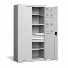 Skříň na nářadí s vysokou nosností, 2 zásuvky, DEEPCAB CH 1950/1044/625 2D,