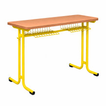Školní lavice 2místná, SCHOOLBENCH RM KAR FIX 2