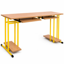 SCHOOLBENCH RM PC 2, počítačový stůl 2místný