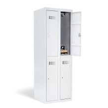 LOCKER M 2/4 | 4dveřová šatní skříň s krátkými dveřmi