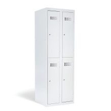 LOCKER M 2/4 | 4dveřová šatní skříň s krátkými dveřmi