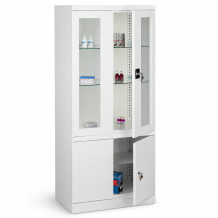 Nemocniční skříňka na léky, HOSPICAB H 1800/800/435 2GS 1SS