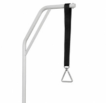 Tyč s rukojetí s kovovým držákem, MEDIBED MA HANDLE WITH METAL HAND HANDLE