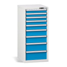 Dílenský kontejner s 9 zásuvkami, CONTI PK 1220/580 D9 BE NW