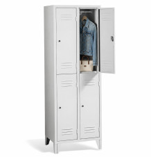 LOCKER CH 2/4 F - 4dveřová šatní skříň s krátkými dvířky