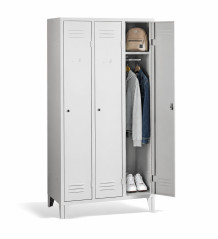 LOCKER CH 3 F - 3dveřová šatní skříň s nožičkami