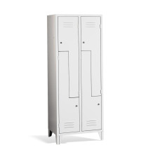 LOCKER CH Z4 F - 4dveřová šatní skříň s dvířky ve tvaru Z
