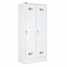 LOCKER M 2 400 | Kovová šatní skříň 2dveřová bez přepážek