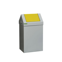 Koš na tříděný odpad se žlutým víkem, SELECT 90L YELLOW