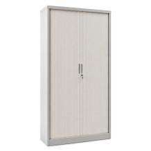 Kancelářská skříň s rolovacími dveřmi, ROLOCAB CH 1950/1000/420 GY