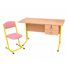 Set učitelská katedra + židle, SCHOOLDEPARTMENT + SEAT RM