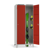 2dveřová šatní skříň s dlouhými dveřmi pro lyžaře, LOCKER H 2 SKI