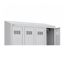 Šikmá stříška ke skříním o šířce 1200 mm, TOP H 1200