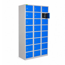 24přihrádková skříň na úschovu cenností, VBOX H 3/24 7035/5012