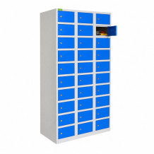 30přihrádková skříň na úschovu cenností, VBOX H 3/30 7035/5012