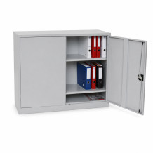 Archivační skříň se 2 policemi, DOCUCAB H 1000/1200/420 GY