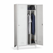 LOCKER CH 2 BWF - 2-dveřová šatní skříň s dělicí přepážkou