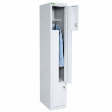 2dveřová šatní skříň,  LOCKER M 2/4 400