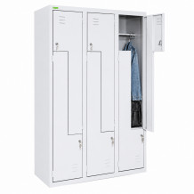 LOCKER H Z6 400 | 6dveřová šatní skříň s dveřmi typu Z o šířce 400 mm
