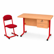 Set učitelská katedra + židle, SCHOOLDEPARTMENT + SEAT RM
