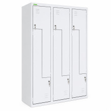 LOCKER H Z6 400 | 6dveřová šatní skříň s dveřmi typu Z o šířce 400 mm