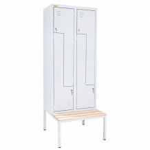 4dveřová šatní skříň se Z-dveřmi