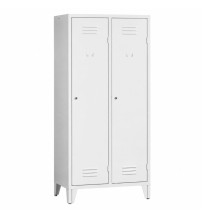 LOCKER CH 2 BWF - 2-dveřová šatní skříň s dělicí přepážkou