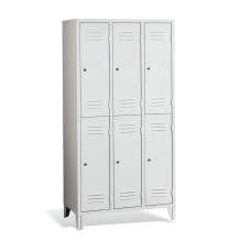 LOCKER CH 3/6 F - 6-dveřová šatní skříň s krátkými dvířky