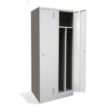 2dveřová šatní skříň s přepážkou, LOCKER CH 2 BW