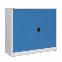 Skladovací skříň se 2 policemi, 1000/1200/420 - RAL 5012