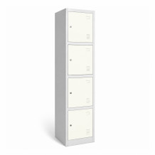 4přihrádková skříň na úschovu cenností - RAL 9010