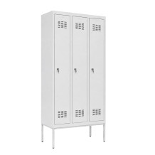 3-dveřová šatní skříň s vysokou podnoží pro lyžaře, LOCKER H 3 SKI FE