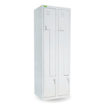 LOCKER H Z4 350 | 4dveřová šatní skříň s dveřmi ve tvaru Z