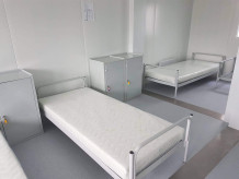 SLEEPI H 2000/900 GY | Skládací kovová postel