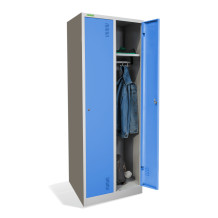 LOCKER CH 2 BLUE | 2-dveřová šatní skříň