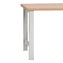MODULBENCH GE 2000 D1 | Pracovní stůl s 1 závěsnou zásuvkou a pevnými nohami, 2000 mm