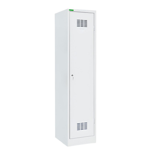 1dveřová šatní skříň s přepážkou, LOCKER H 1 BW