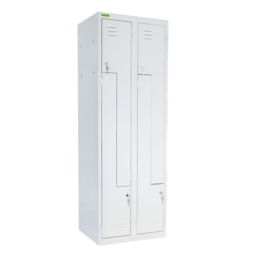 4dveřová šatní skříň se Z-dveřmi, LOCKER H Z4 300